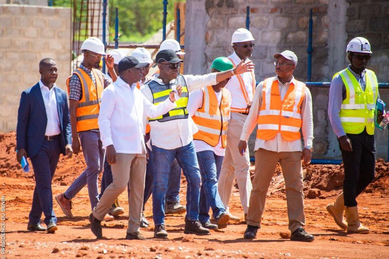 Visite de chantiers du Président de la République